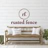rusted fence