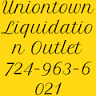 Uniontown liquidation outlet