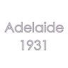 Adelaide 1931