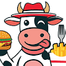 Cheeky cow burgers and fries