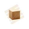 Cube en bois
