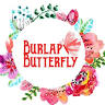 Burlap Butterfly