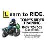 Tony's Rider Training