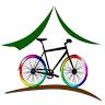 Rainbow cyclist camp
