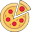 Fremdes Pizza