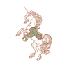 Frosted Saddle
