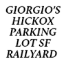 GIORGIO'S-HICKOX PARKING LOT SANTA FE RAILYARD DISTRICT