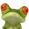 Green Frog Moving