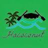 Hacoconut Coconut Basket Boat