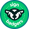 Sign Badgers