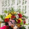 Sunset market and floral