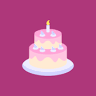 One day a cake