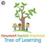 Viewmont Baptist Preschool Tree of Learning